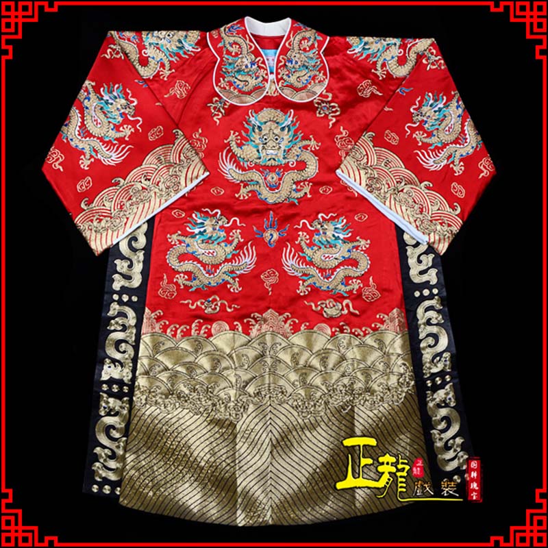 古田皇帝蟒袍全金八宝团龙蟒